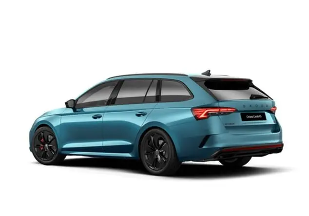 Angebotsdetails Skoda Octavia Skoda Octavia Combi RS 2.0 TSI 195 kW (265 PS) 7-Gang-DSG Sea Blue Metallic