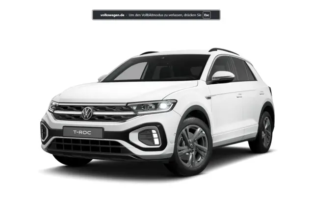 Angebotsdetails Volkswagen T-Roc Pure White