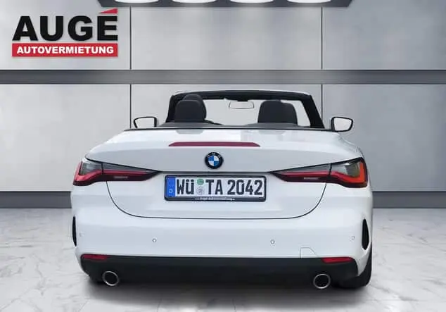 Angebotsdetails BMW 4er BMW 420i Cabrio, Automatik, Navi, Lenkradheizung, Alarmanlage, weiß