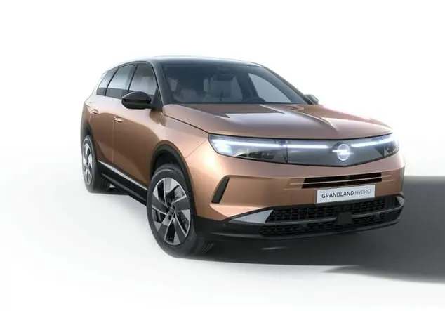 Angebotsdetails Opel Grandland Opel Grandland GS Hybrid 107 kW (145 PS) Elektrisches 6-Gang-Doppelkupplungsgetriebe (eDCT) Impakt Kupfer Metallic (Dach in Schwarz)