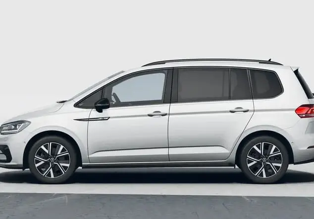 Angebotsdetails Volkswagen Touran Volkswagen Touran Highline R-Line 1.5 TSI 110 kW (150 PS) 7-Gang-DSG Onyx-Weiß Perleffekt