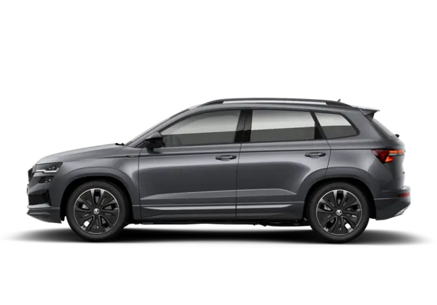 Angebotsdetails Skoda Karoq Sportline, 1.5 TSI, 110 kW, 7-Gang DSG, Front Graphite-Grau Metallic