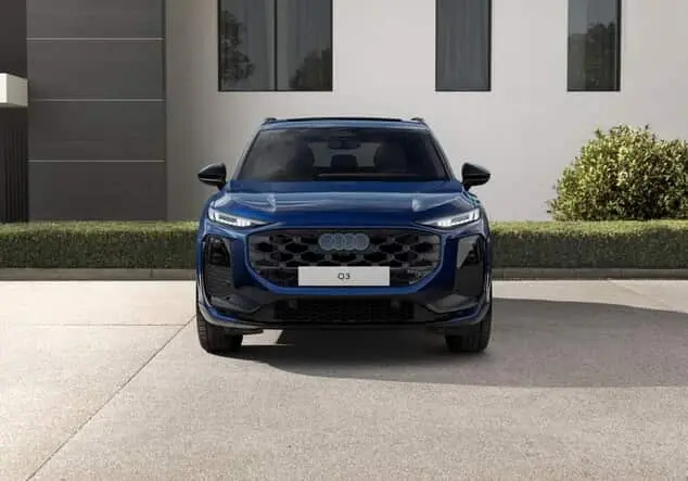Angebotsdetails Audi Q3 Audi Q3 S line 1.5 TFSI 110 kW (150 PS) 7-Gang tronic Navarrablau Metallic