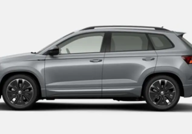 Angebotsdetails Skoda Karoq Skoda Karoq Sportline 1.5 TSI 7-Gang-DSG 110.00 kW (150 PS) Brilliant Silber Metallic