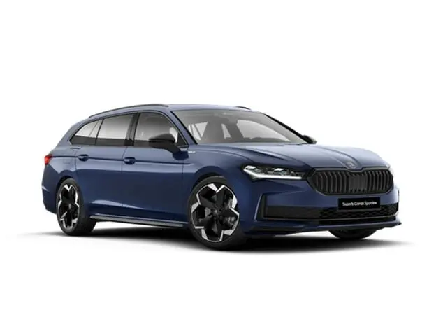 Angebotsdetails Skoda Superb Skoda Superb Combi Sportline 2.0 TSI 195 kW (265 PS) 7-Gang-DSG Atlantik Blau Metallic