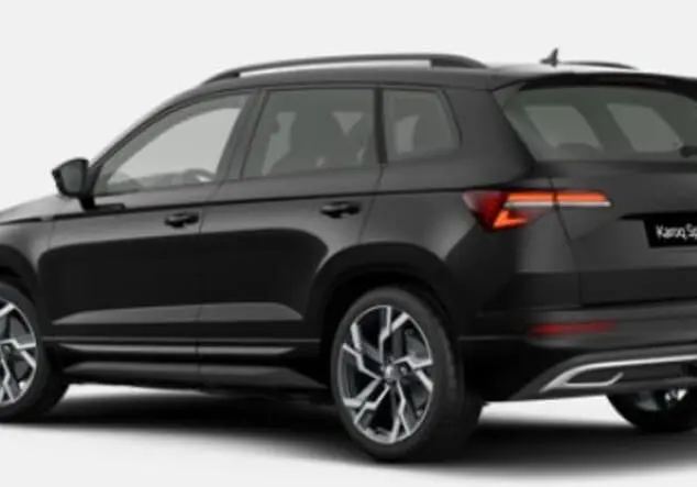 Angebotsdetails Skoda Karoq Skoda Karoq Sportline 1.5 TSI 7-Gang-DSG 110.00 kW (150 PS) Black-Magic Perleffekt