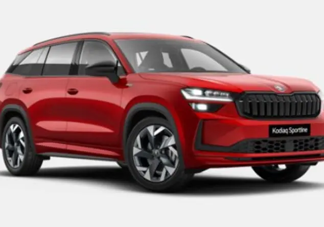 Angebotsdetails Skoda Kodiaq Skoda Kodiaq Sportline 2.0 TDI 142 kW (193 PS) 7-Gang-DSG Velvet Rot Premium Metallic