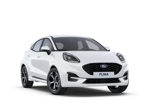 Angebotsdetails Ford Puma Ford Puma ST-Line 1.0 EcoBoost Hybrid 114 kW (155 PS) 7-Gang-Automatik Frozen White