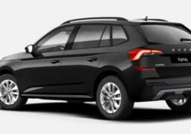 Angebotsdetails Skoda Kamiq Skoda Kamiq Selection 1.5 TSI 110 kW (150 PS) 7-Gang-DSG Black-Magic Perleffekt