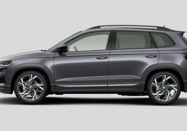 Angebotsdetails Skoda Karoq Skoda Karoq Sportline 2.0 TDI 110 kW (150 PS) 7-Gang-DSG Graphite Grau Metallic