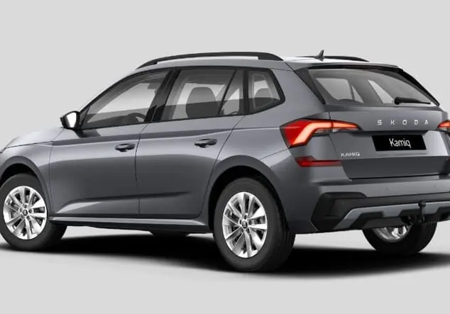 Angebotsdetails Skoda Kamiq Skoda Kamiq Selection 1.0 TSI 85 kW (116 PS) 7-Gang-DSG Graphite-Grau Metallic