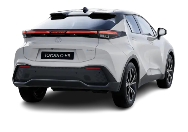 Angebotsdetails Toyota C-HR 1.8-l-VVT-i Hybrid Teamplayer schneeweiß mit schwarzem Dach