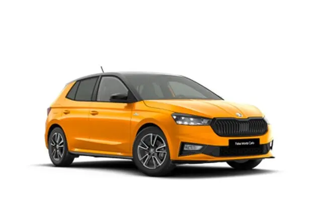 Angebotsdetails Skoda Fabia Skoda Fabia Monte Carlo Plus 1.5 TSI 110 kW (150 PS) 7-Gang-DSG Timiano Grün