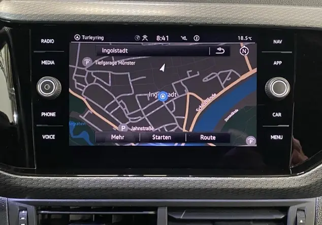 Angebotsdetails Volkswagen T-Cross 1.5 TSI R-Line / RFK Schwarz (Deep Black Perleffekt)