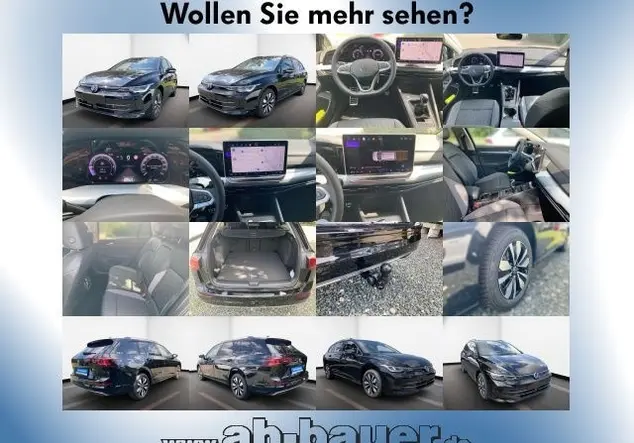 Angebotsdetails Volkswagen Golf VIII Variant neu 2.0 TDI Goal Schwarz