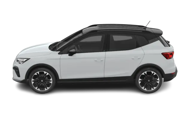 Angebotsdetails Seat Arona 1.0 TSI 85kW FR Black Edition Glacial Weiß Metallic/Dach Midnight Schwarz