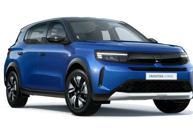 Angebotsdetails Opel Frontera Opel Frontera GS 1.2 Hybrid 6-Gang-eDCT 107.00 kW (145 PS) Effekt Blau (Metallic)