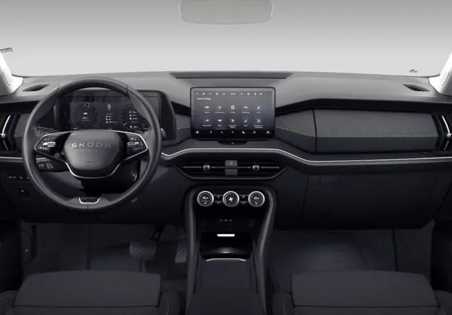 Angebotsdetails Skoda Kodiaq Skoda Kodiaq Selection 1.5 TSI mHEV 110 kW (150 PS) 7-Gang-DSG Black-Magic Perleffekt