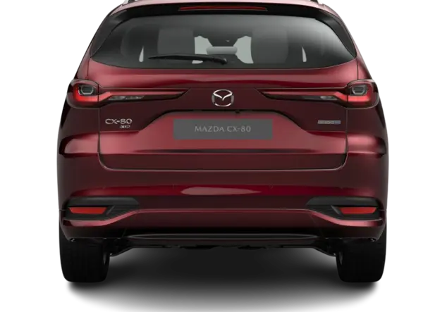 Angebotsdetails Mazda CX-80 2.5 e-SKYACTIV PHEV Homura Plus Auto Artisan Red Metallic