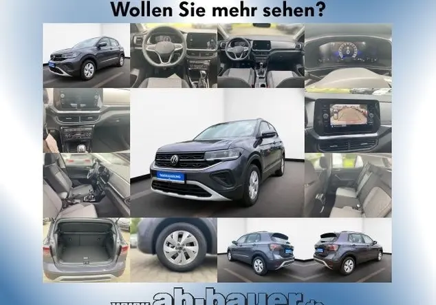 Angebotsdetails Volkswagen T-Cross 1.0 TSI Life RfK NaviVor Schwarz