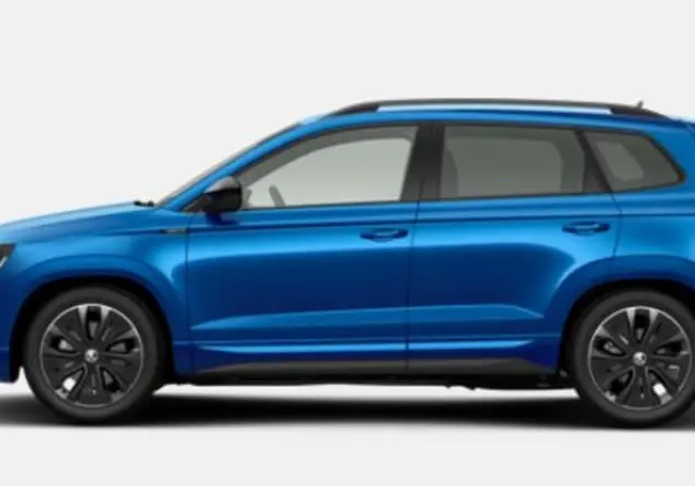 Angebotsdetails Skoda Karoq Skoda Karoq Sportline 1.5 TSI 7-Gang-DSG 110.00 kW (150 PS) Race Blau Metallic