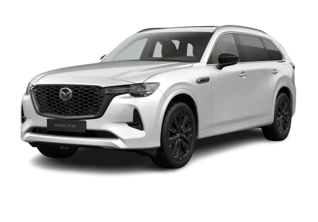Angebotsdetails Mazda CX-80 2.5 e-SKYACTIV PHEV Homura Plus Auto Rhodium White - Metallic