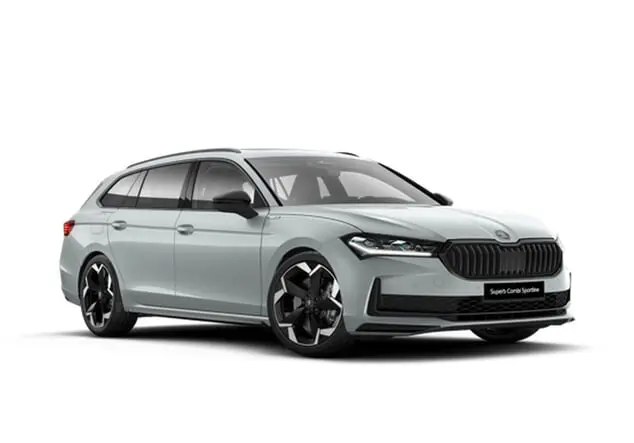 Angebotsdetails Skoda Superb Skoda Superb Combi Sportline 2.0 TDI 142 kW (193 PS) 7-Gang-DSG Aluminium Silber Metallic