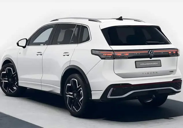 Angebotsdetails Volkswagen Tiguan R-Line 2,0 l TDI SCR 110 kW (150 PS) 7-Gang-Doppelkupplungsgetriebe Oryxweiß Perlmutteffekt