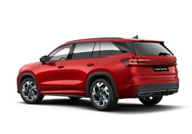 Angebotsdetails Skoda Kodiaq Skoda Kodiaq Sportline 2.0 TSI 150 kW (204 PS) 7-Gang-DSG Velvet Rot Premium Metallic