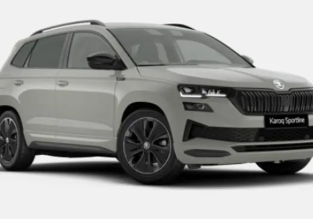 Angebotsdetails Skoda Karoq Skoda Karoq Sportline 2.0 TSI 7-Gang-DSG 140.00 kW (190 PS) Stahl Grau