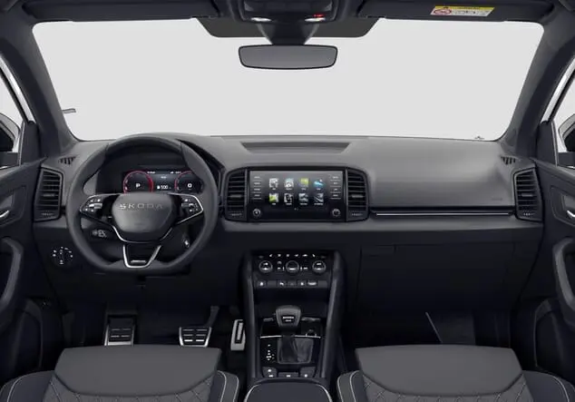 Angebotsdetails Skoda Karoq Skoda Karoq Sportline 2.0 TDI 110 kW (150 PS) 7-Gang-DSG Moon Weiß Perleffekt