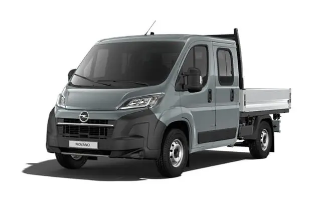 Angebotsdetails Opel Movano Opel Movano Pritschenwagen L3 3.5t verstärkt 2.2 BlueHDi 140 103 kW (140 PS) 6-Gang Thunder Grau