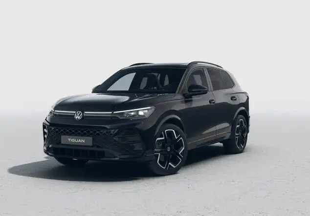 Angebotsdetails Volkswagen Tiguan Volkswagen Tiguan R-Line 2.0 TSI 195 kW (265 PS) 7-Gang-DSG 4MOTION Grenadillschwarz Metallic