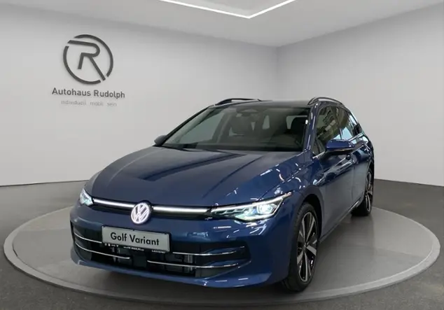 Angebotsdetails Volkswagen Golf VIII Variant Style 1.5 eTSI KLIMA N Blau (Anemonenblau Metallic)