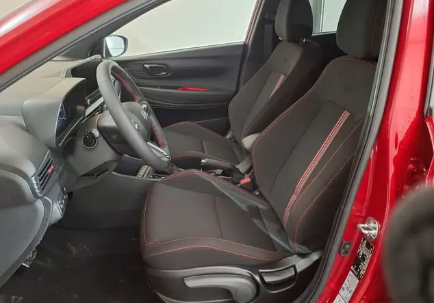 Angebotsdetails Hyundai i20 Hyundai i20 N-Line Style 1.0 T-GDI 74 kW (100 PS) 7-Gang-DSG Dragon Red Pearl