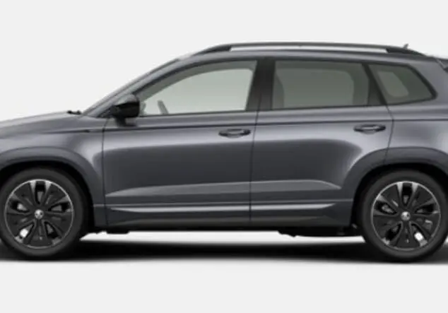 Angebotsdetails Skoda Karoq Skoda Karoq Sportline 2.0 TSI 7-Gang-DSG 140.00 kW (190 PS) Graphite-Grau Metallic