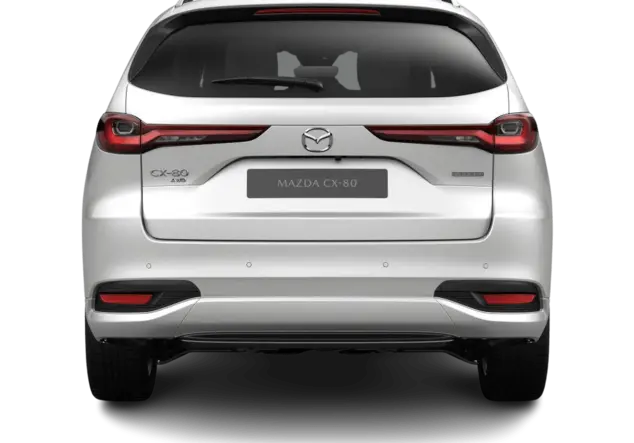 Angebotsdetails Mazda CX-80 2.5 e-SKYACTIV PHEV Homura Plus Auto Rhodium White Metallic