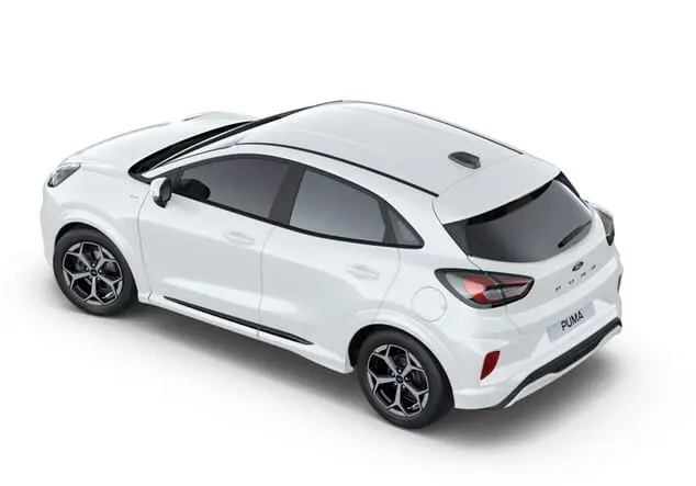 Angebotsdetails Ford Puma Ford Puma ST-Line 1.0 EcoBoost Hybrid 114 kW (155 PS) 7-Gang-Automatik Frozen White