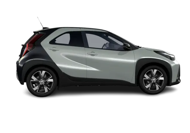 Angebotsdetails Toyota Aygo X 1.5-l-Hybrid Teamplayer CVT Urban Khaki / Black