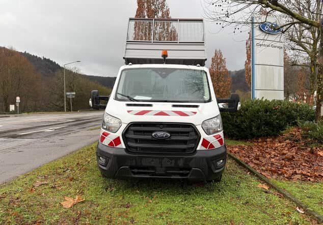 Angebotsdetails Ford Transit Einzelkabine Trend 350 L3 - Drei-Seiten-Kipper Umbau Frost Weiß