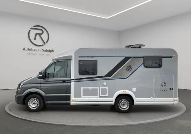 Angebotsdetails Volkswagen Knaus Van Ti 640 MEG Vansation 2.0 TDI Crafter Grau (Indiumgrau Metallic)