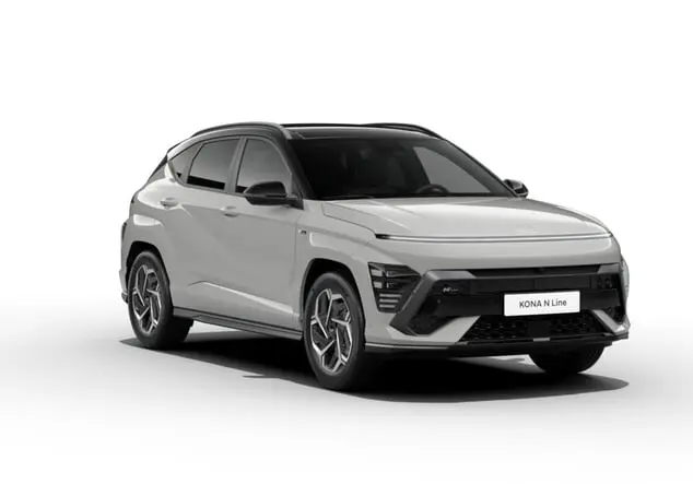 Angebotsdetails Hyundai KONA Hyundai N-Line 1.6 T-GDI 101 kW (138 PS) 7-Gang DCT Frontantrieb Cyber Grey Metallic