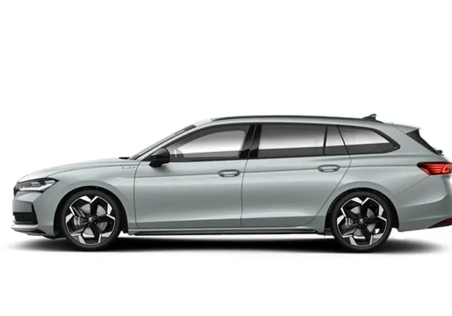 Angebotsdetails Skoda Superb Skoda Superb Combi Sportline 2.0 TDI 142 kW (193 PS) 7-Gang-DSG Aluminium Silber Metallic