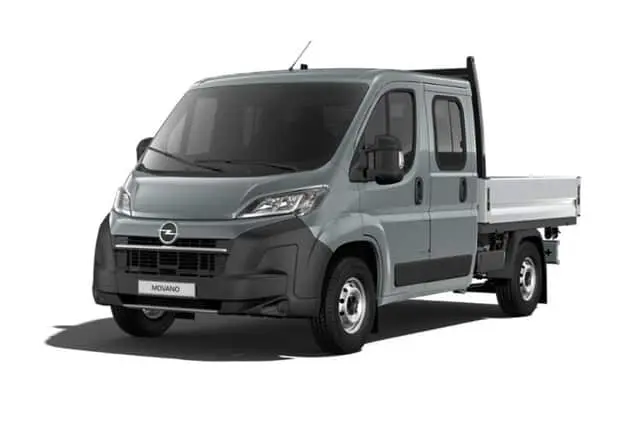 Angebotsdetails Opel Movano Opel Movano Pritschenwagen L3 3.5t verstärkt 2.2 BlueHDi 140 103 kW (140 PS) 6-Gang Thunder Grau