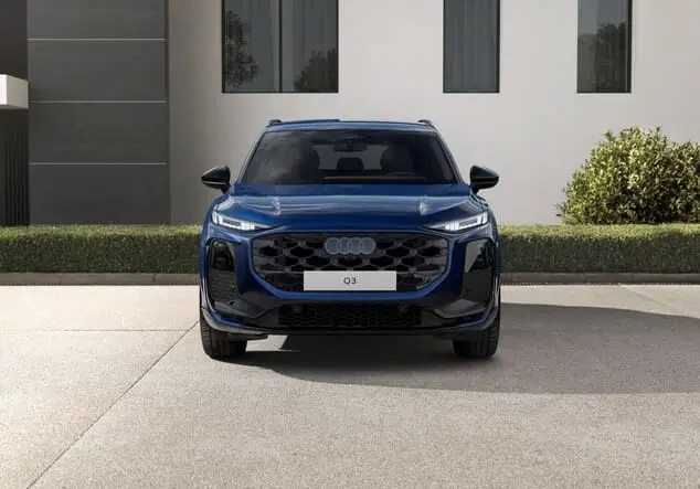 Angebotsdetails Audi Q3 Audi Q3 S line 1.5 TFSI 110 kW (150 PS) 7-Gang tronic Navarrablau Metallic