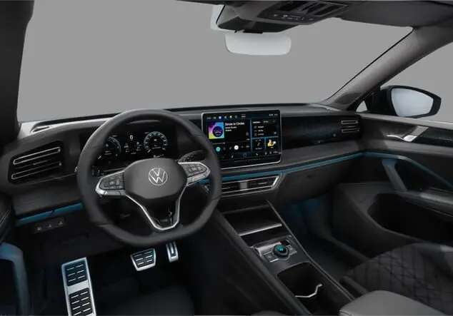 Angebotsdetails Volkswagen Tiguan Volkswagen Tiguan R-Line 1.5 TSI 110 kW (150 PS) 7-Gang-DSG Grenadillschwarz Metallic