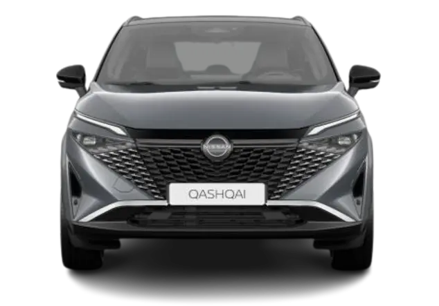 Angebotsdetails Nissan Qashqai 1.3 DIG-T MHEV 158PS Xtronic Tekna+ Karosseriefarbe: Ceramic Grey (KBY), Kontrastfarbe: Black (KH3)