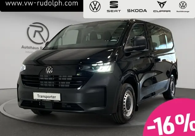Angebotsdetails Volkswagen T7 Transporter Kombi 2.0 TDI 8-Gang-Automatik Ra Schwarz (Midnight Black Metallic)