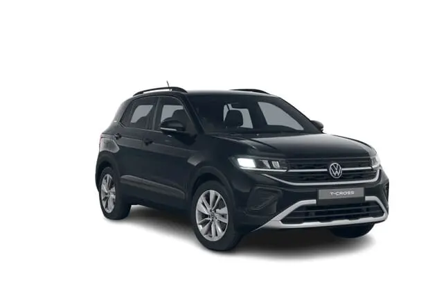 Angebotsdetails Volkswagen T-Cross Volkswagen T-Cross ENERGY 1.0 TSI 85 kW (116 PS) 7-Gang-DSG Deep Black Perleffekt