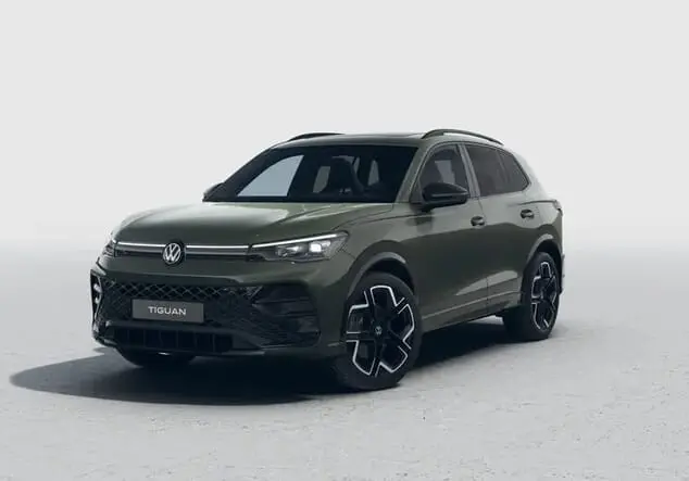 Angebotsdetails Volkswagen Tiguan Volkswagen Tiguan R-Line 2.0 TSI 195 kW (265 PS) 7-Gang-DSG 4MOTION Cipressino-Grün Metallic
